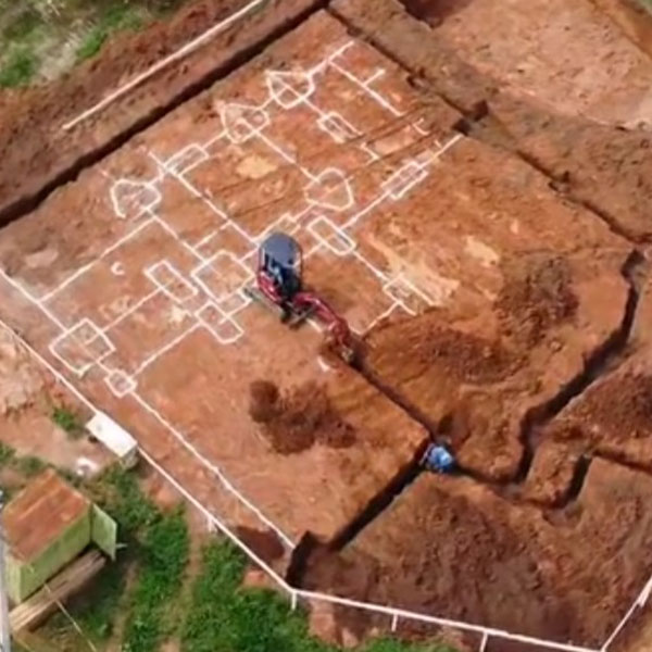 A Utilização das Mini Escavadeiras em Escavações de Baldrame.