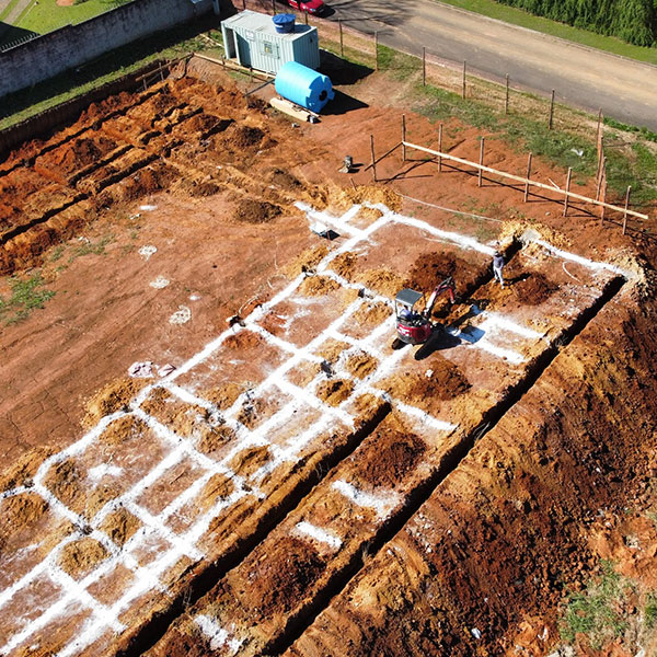 A Importância Fundamental da Escavação de Baldrames na Construção.