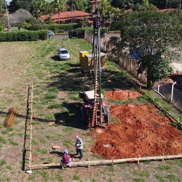 Os Equipamentos e Técnicas para Execução de Estacas Escavadas.