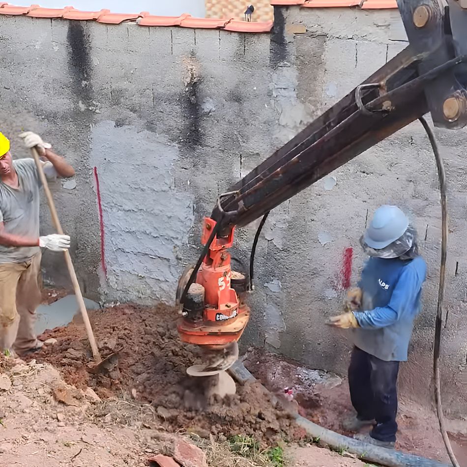 Mini Hélice Contínua na Engenharia de Fundações: Inovação e Eficiência.