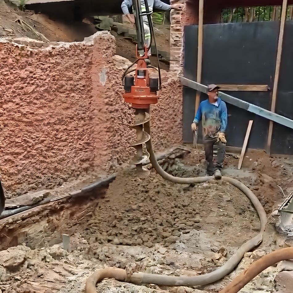 Estacas Mini Hélice na Engenharia de Fundações: Para que Servem e Quando Utilizar.