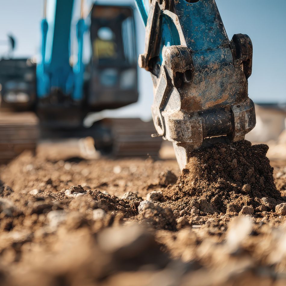 Serviços de Escavações para Fundações e Infraestrutura.